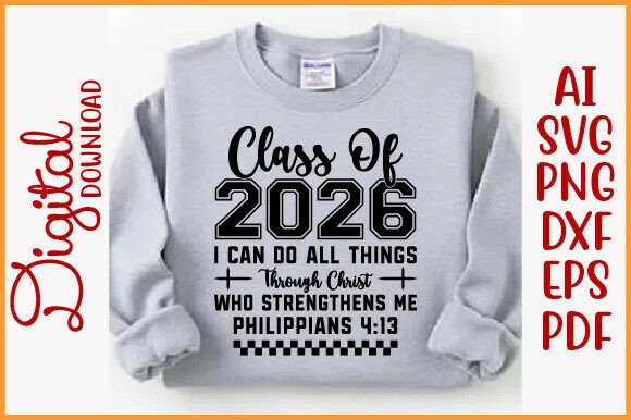 Class of 2026 Graphics for T-Shirt Designs