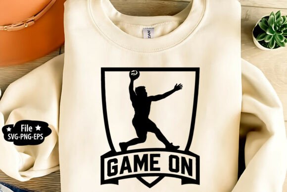 Game on Handball SVG: Graphics for T-Shirt Designs