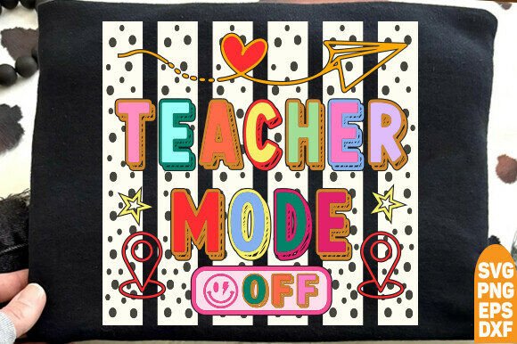 Review: Teacher Mode Off Striped Last Day Design