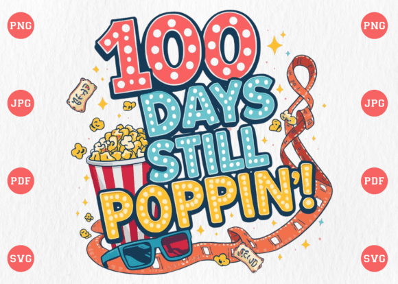 Reviewing 100 Days of School Graphics for T-Shirt Designs