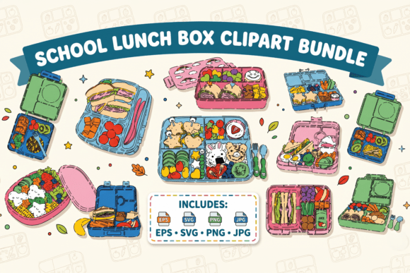School Lunch Box Clipart Bundle: A Designer’s Review